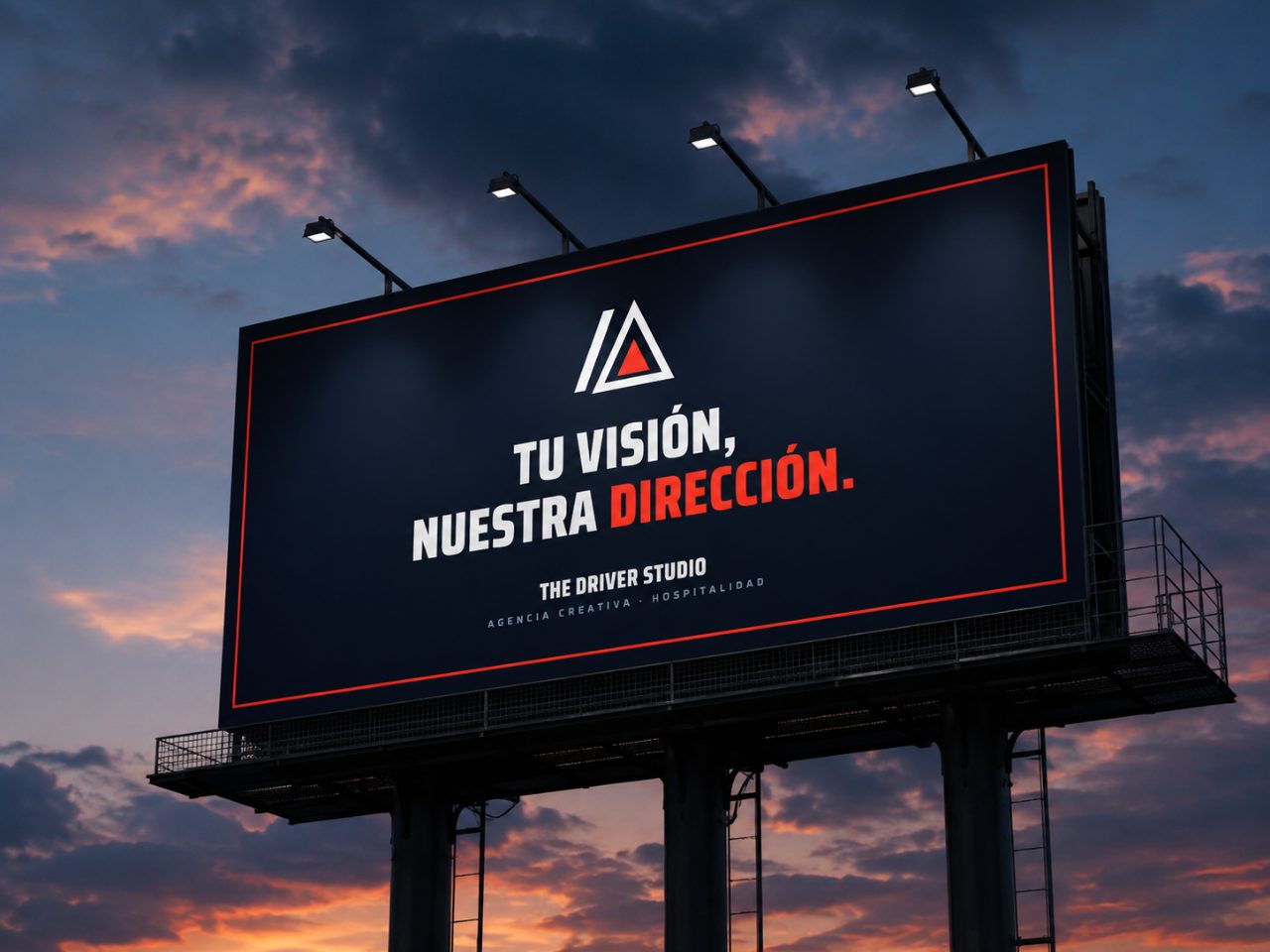 Espectacular · exploración de marca The Driver Studio