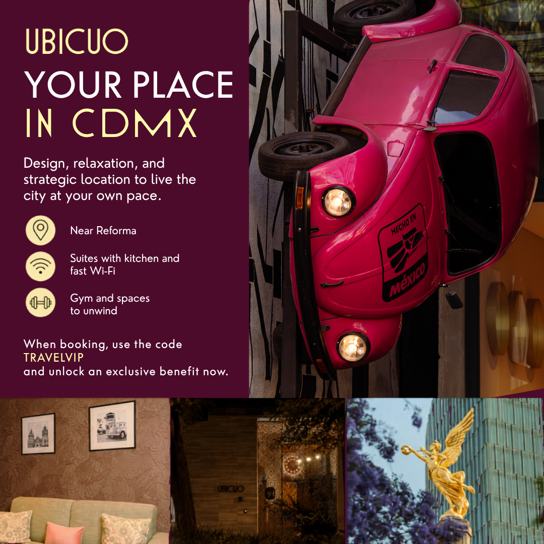 Key visual Your place in CDMX, Ubicuo