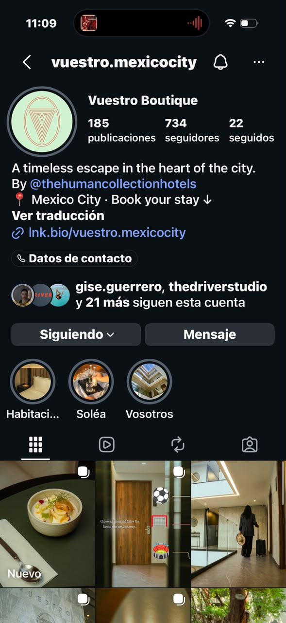 Feed Instagram Vuestro